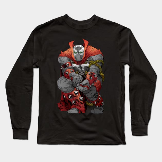 Spawn Knight Returns! Long Sleeve T-Shirt by SkipBroTees